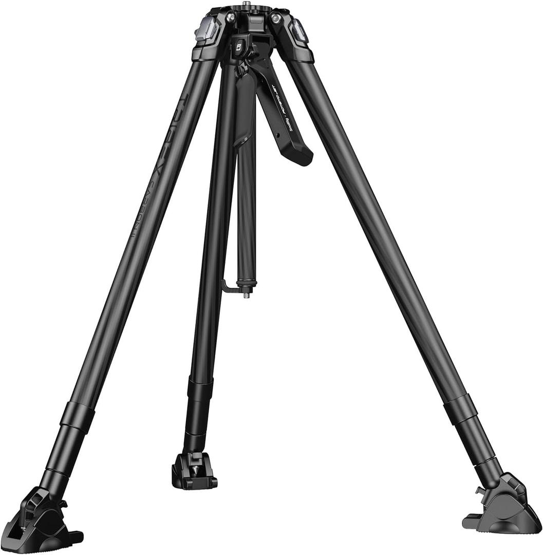 SmallRig x Potato Jet Tribex Hydraulic Carbon II Tripod Fast Extend Camera Travel Tripod, Low Angle Photograph to 5.9in/15cm, Max Height 61in/155cm, Weight 5.7lbs, Load up 55lbs -5756