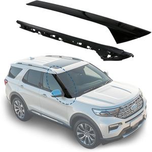 A-Pillar Windshield Trim Molding Compatible with 20112019 Ford Explorer  Passenger Side Outer & Inner Trim Kit (2 PCS, Right Side). Replaces OE Parts: 926-450, 926-451, BB5Z7803137AA, BB5Z7803145AA.