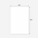 10 Pack Backing Boards, 13x19 Uncut White Mats Matboards, Acid-Free Backerboards for Art Prints, Ideal for Photos, Pictures, Prints, and Frames
