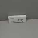 Loud Alarm Clocks for Bedrooms Heavy Sleepers, Digital Bedside Clock with Night Light, Large Display, Dual Alarm, Snooze, Dimmable for Kids Teens Boys Girls (Rgb and White)