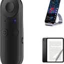 Tankicom TikTok Scrolling Ring with Gesture Control Bluetooth Phone Remote Control with Air Mouse, Ebook Page Turner, YouTube & Instagram Compatible, Camera Shutter, for iOS&Android Compatible, Black