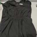 Talisea Plus Size Cocktail Dress Black Wedding Guest Formal Chiffon Short Sleeve High Low Semi Formal Dress Curvy Women, Black, 16 Plus