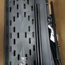 SPACELEAD Slim Storage Cart 4 Tier, Bathroom Organizer Rolling Utility, Mobile Shelving Unit Slide Out for Office, Kitchen, Laundry Room & Narrow Places, Black