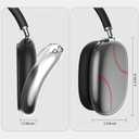 Cute Soft TPU for AirPods Max Case+Silicone Ear Pad Case and Headband Cover for AirPods Max,Baseball