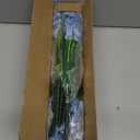 20 Bundles Artificial Flowers for Outdoors, UV Resistant Fake Flowers with Plastic Plants, Silk Faux Flowers for Outdoor Planters, Fake Realistic Flowers Window Box Front Porch Hanging Basket Decor-Blue