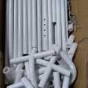 10'x30' White Outdoor Gazebo Canopy Tent Canopy Wedding Party Tent Waterproof Camping Gazebo BBQ Shelter Pavilion 8 Removable Walls -8