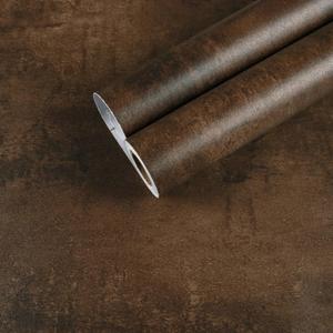 CHIHUT Brown Concrete Wallpaper Peel and Stick 30"x118" Faux Concrete Contact Paper for Countertops Waterproof Removable Self Adhesive Cement Contact Paper Extra Wide Wallpaper for Wall Table Cabinet