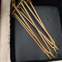 GREENSTELL Small Vanity Stool Chair with Storage and Folding Back, 13.4" x 15" x 30" Square Faux Fur Soft Ottoman, 4 Metal Legs with Anti-Slip Feet, Furry Padded Seat for Makeup, Bedroom, Camel