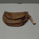 Spacious Nylon Crossbody Bag Bum Bag Handbags Wallets Purses Trendy Shoulder Bag for Women (Brown)