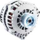Alternator Replacement New 4-Pin for 99-07 Chevrolet Silverado 1500, 02-06 Avalanche Express 1500, 99-07 GMC Sierra 1500, 03-06 Envoy, 00-04 Yukon 4.3 5.3 6.0 8.1L, 02-04 Cadillac Escalade, 40012204