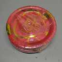 2 x Whaline 40Pcs Valentine's Paper Plates Gold Foil Love Heart Round Disposable Plates 9 Inch Red Decorative Tableware for Valentine's Day Anniversary Birthday Party Supplies