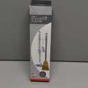Spectrum Diversified Mop and Broom Holder and Organizer, White
