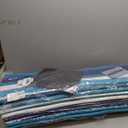 Wefavor Outdoor/Indoor Rug Plastic Straw Rug Waterproof Portable Outdoor Mat, Easy to Clean and Fold, Perfect for Garden, Patio, Picnic, Decking-（Blue，6x9Ft）