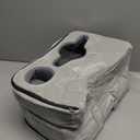 Couch Cup Holder Pillow - Sofa Cup Holder Pillow with 7 Holes and Side Pocket | Couch Caddy for Cups, Headphones, Snacks and Phones | Use it on Car, Pack, Beach, RV - Silver