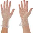 Disposable Lightweight Durable Powder & Latex Free Vinyl Gloves (24 Count)