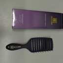 Vented Detangling Brush for Wet or Dry, Thick, Coily, and Curly Hair | Curved Vent Brush for Blow Drying (PACK OF 1)