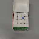 GAN 460 M V2, 4x4 Speed Cube Magnetic Speedcube Dual-Layer Structures Puzzle Omni-Magnetic Architecture 160 Magnets Fidget Toy for Kids Adults, UV Version