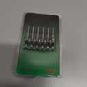 Bgary Lighted Nocks .204'' .244'' ID Led Archery Arrows Nocks 6Pcs for Hunting Shooting Practice (.204''/5.3mm Green)