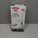 OXO Tot Bottle Brush with Nipple Cleaner and Stand Gray, 2-Pack