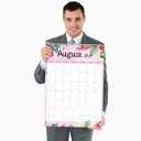 GuassLee Extra Large Wall Calendar 2026, 36"x 24" Jumbo Vertical Wall Planner 2026-2027 from January 2026 to June 2027,18 Months with Julian Dates and Notes for Office School Home Teacher Planning