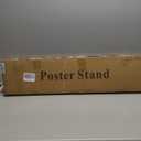 Display Stand Sign Holder,Heavy Duty Adjustable Pedestal Sign Stand Up to 75 inch,Double-Sided for Board & Foam Sign,Sign Stand with Base,Fit Wedding,Restaurant or Business(Poster not Included)