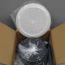 EJVFN V2262-50 Bathroom Exhaust Fan, 7 In vent fan, 50 CFM 1.0 Sones Low Noise for Bathroom Ceiling Fan, Kitchen Exhaust Fan, Garage Ceiling Fan for Mobile Home, Household Ventilation Fans