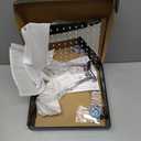 NearMoon Rain Shower Head with 11 Adjustable Extension Arm, Large Stainless Steel High Flow Rainfall Square Head, Bath Shower Waterfall Full Body Coverage (12 Inch, Chrome)