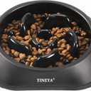 YINEYA Slow Feeder Dog Bowls, Pet Supplies that Slow Down Eating, Pet Food Bowls, Maze Dog Puzzle Feeder for Medium Breed