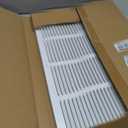 20"Wx14"H Duct Opening Return Air Grille,Air Return Vent Cover Grill for Sidewall and Ceiling,Solid Steel AC Vent Cover HVAC Cold Air Intake Grille Without Filter House,Outer Dimension:21.75WX15.75"H, For 20''W14''H-Duct Opening