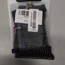 Teskyer Badge Holder with Side Zip Pocket, Multiple Card Slots Leather ID Holder Wallet with Neck Lanyard for Office Staffs, Teachers/Students, Couriers, Workers, Blue