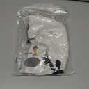 VGbeaty Man Colonial Judge Long Curly White Wig Halloween Costume Cosplay Wig