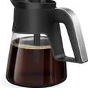 10 Cup Ninja Coffee Pot Replacement for CM401 Ninja Coffee Maker, Glass Carafe with Lid Compatible with Ninja CF090 CF092 CM300 CM400 CM401 ect.