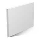 High-Density Polyethylene (HDPE) Sheet, 24x24 inches, 1/2 Inch Thickness, Corrosion-Resistant, Impact-Resistant, High-Strength Plastic Sheet Board for Industrial, Craft & Home Projects - White