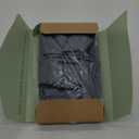 Cooling Pillow Cases for Side Sleeper, Curved Pillow Covers Queen Size 1 Pack, Rayon Derived from Bamboo, Breathable Soft Silk Pillow Case for Hair Skin with Zipper, Dark Gray, 20"30"