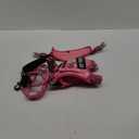 Heavy Duty Tactical Dog Harness for Medium Dogs, No Pull Adjustable Pet Harness Reflective Service Training Easy Control Pet Vest Military K9 Working Dog Harnesses- Medium, Pink Camo