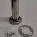4" Round Tip Silencer Exhaust Muffler for 4 inch Tip Removable Exhaust Silencer