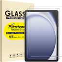 2-Pack, Screen Protector for Samsung Galaxy Tab A9 Plus/ A9+ 11 inch Tempered Glass Film Bubble Free Easy Installation (Transparent)