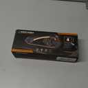 Orange Ninja 4-Stage Knife Sharpener & Serrated Knife Sharpener Repairs, Sharpens & Polishes Blades with Ergonomic Non-Slip Grip