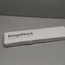 thingsNrack Rack Mount for 2 pcs Apple mac Mini M4 with Remote on/Off Button and 2X RJ45 ethernet Keystones (2X mac Mini M4)