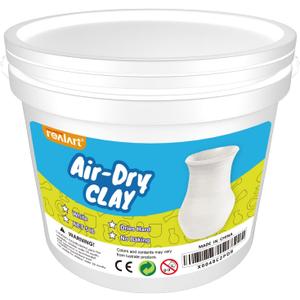 REALART Air Dry Clay for Adults (5lb Bucket White) Air Dry Clay Tools REALART Air Dry Clay for Adults (5lb Bucket White) Air Dry Clay Tools
