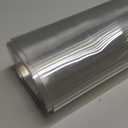 Clear Marine Vinyl Sheeting, 30 Gauge, 5 Yard Roll of Transparent Plastic, Storm Windows, Covering, Protection, Tablecloth Protector