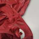 Geyoga Anime Women Bunny Costume Bunny Outfit Halloween Cosplay Bodysuit Role Costume Bunny Headband Stocking Set (Small, Wine Red)