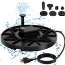 Loyala Bird Bath Heater, 70W Submersible Pond Deicer Bird Bath Deicer Birdbath Water Heater Thermostatic Control Power Saving for Outdoors in Winter (with Water Pump)