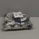 6 Pcs 9.8" Christmas Cabinets Wreaths for Kitchen Snowy Cedar Wreath with Ribbon Bows Artificial Hanging Wreaths Garland Decorations for Home Window Door Porch Holiday Party Decor(Black)