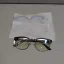 racico Blue Light Glasses for Men & Women - Mixed Material + Metal Frames with UV Protection Coating