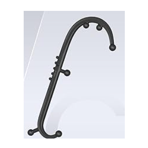 LiBa Trigger Point Massage Tool, Detachable Back Neck Shoulder Massager for Pain Relief, Manual Therapy Massage Cane Hook Stick with Massager Ball, Gift for Athlete, Desk worker, Chronic Pain Sufferer