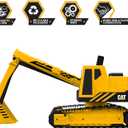 CAT Construction Toys, CAT Steel Construction Excavator - Heavy-Duty & Durable - Ergonomic Handles 3+ Years - Dig & Haul Dirt All Day Long!, 16"