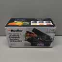Mueller ULTIMATE 12 Blade Vegetable Chopper, Mandoline Slicer and Spiralizer, Dicer, Grater, Kitchen Essentials & Accessories, Black