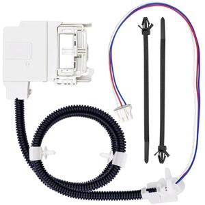 WH08X32657 Washer lid Lock and Harness for GE, Replace WH08X31222 4963152 AP7033485 PD00070146 PS16619254, for Model GTW335ASN2WW GTW465ASN2WW GTW465ASN9WW HTW240ASK6WS GTW220ACK7WW GTW465ASN3WW