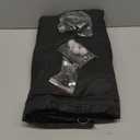 CADARA Fireplace Blocker Blanket Stops Heat Loss, Magnetic Fireplace Draft Stopper, Indoor Fire Place Draft Cover with Hook and Loop Tapes, Cold Air Blocker Save Energy, Black 33" W x 29" H